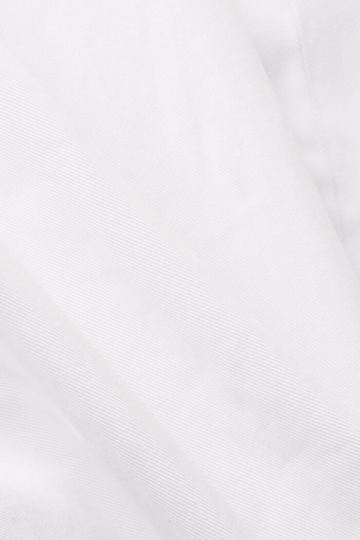 Camisa de corte ajustado, WHITE, detail image number 5