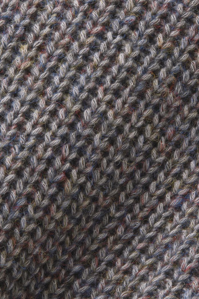 Jersey sin mangas de punto acanalado, DARK GREY, detail image number 5
