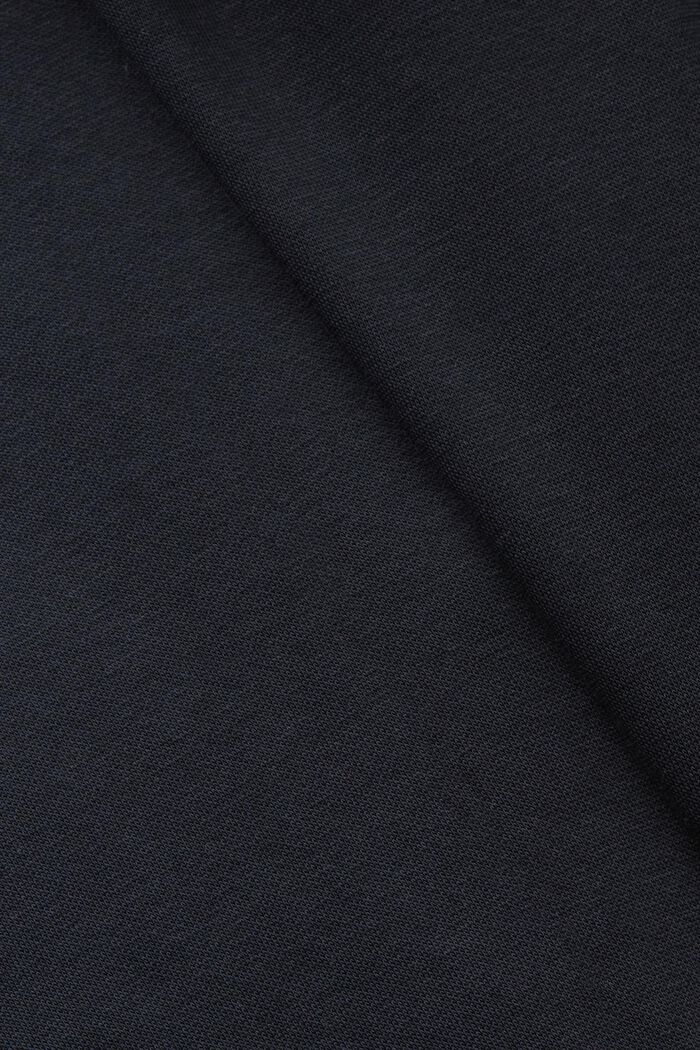 Sudadera de felpa con capucha y logotipo, BLACK, detail image number 5