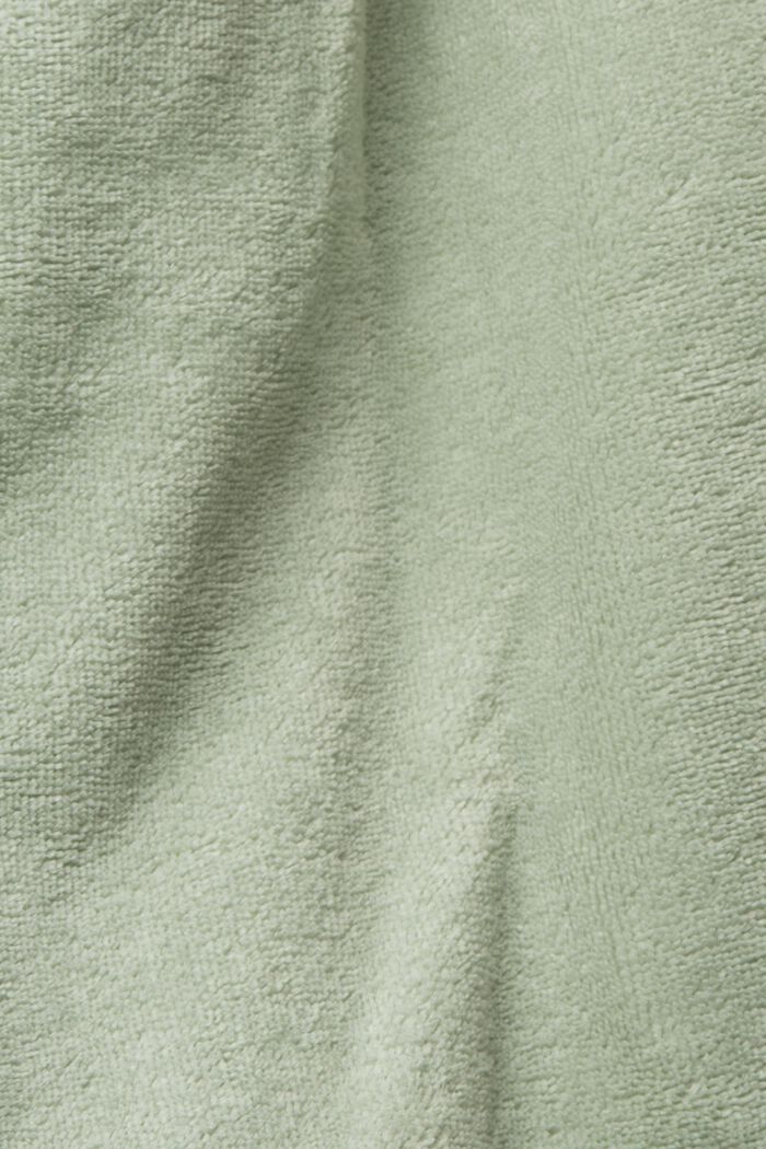 Albornoz de rizo con capucha, SOFT GREEN, detail image number 1