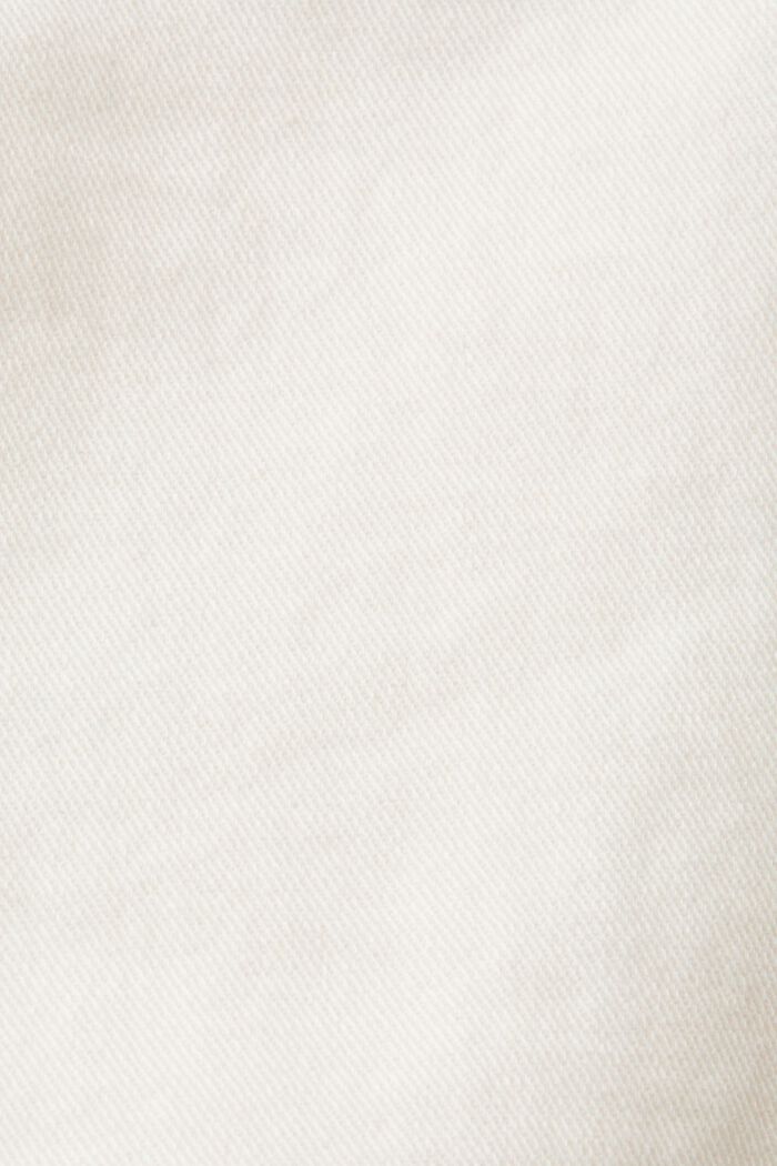 Pantalón capri en algodón ecológico, WHITE, detail image number 5