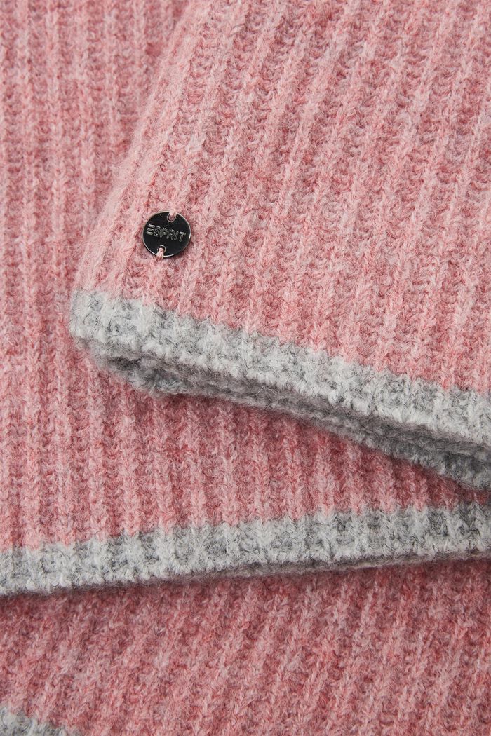 Cuello de punto acanalado con lana, LIGHT PINK, detail image number 1