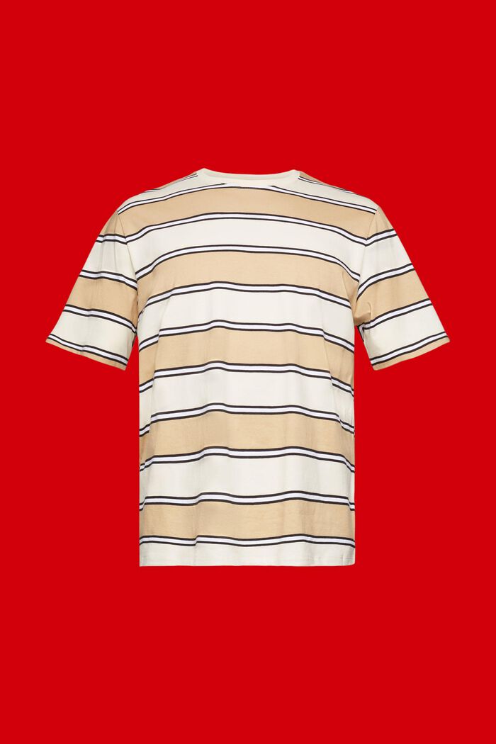 Camiseta con diseño a rayas de algodón sostenible, ICE, detail image number 6
