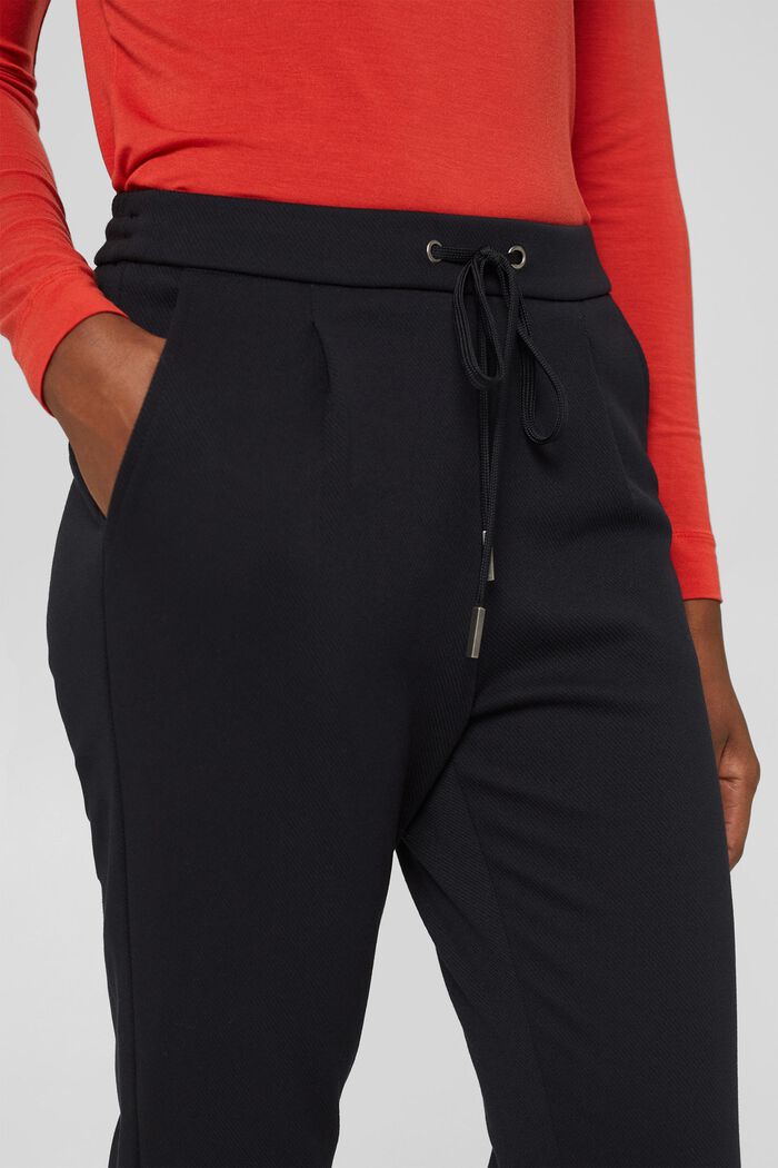 Reciclado: pantalón jogging con cintura elástica, BLACK, detail image number 2