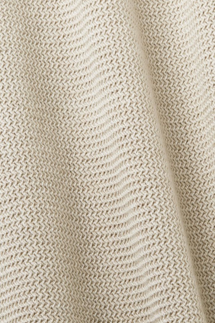 Jersey a rayas, LIGHT TAUPE, detail image number 4