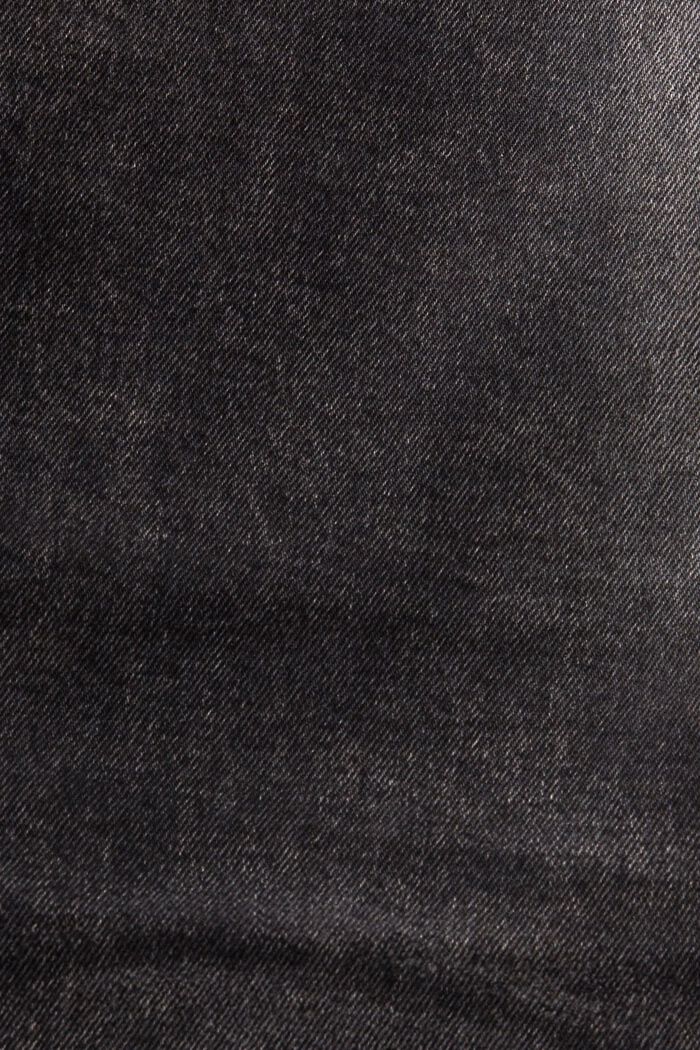 Vaqueros elásticos con efecto deslavado, BLACK MEDIUM WASHED, detail image number 7