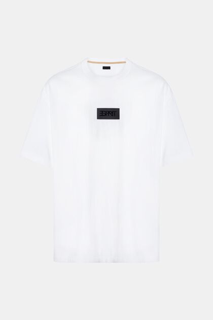 Camiseta de corte cuadrado, WHITE, overview