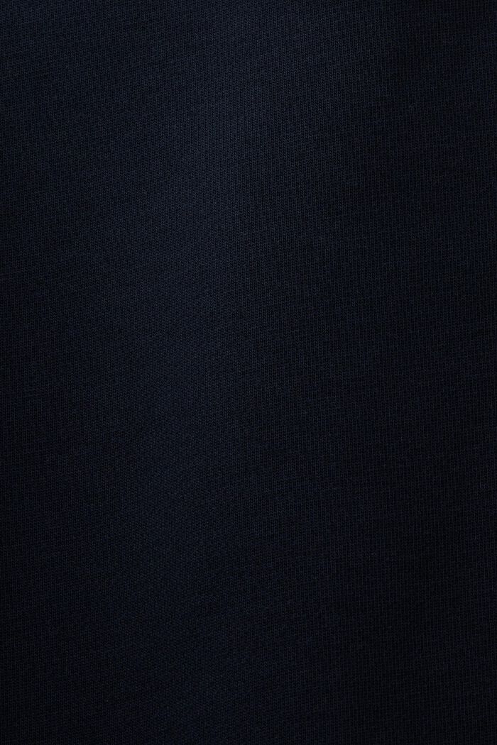 Pantalones de felpa de algodón con logotipo, NAVY, detail image number 6