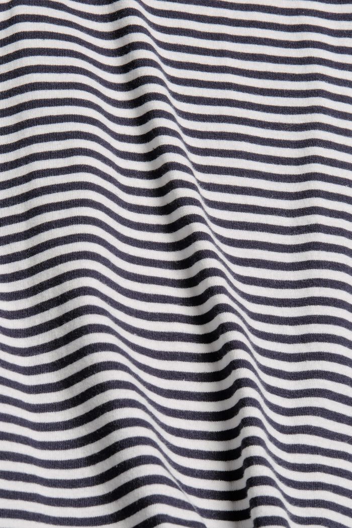 Parte superior del pijama en 100% algodón ecológico, NAVY, detail image number 4