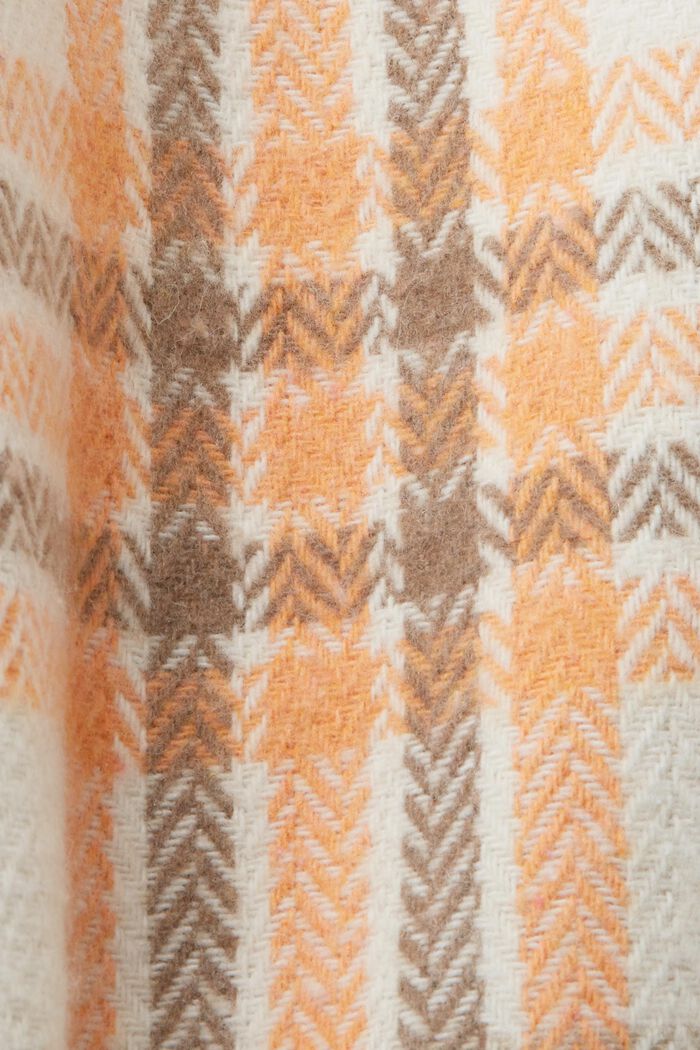 Chaqueta a cuadros, OFF WHITE, detail image number 4
