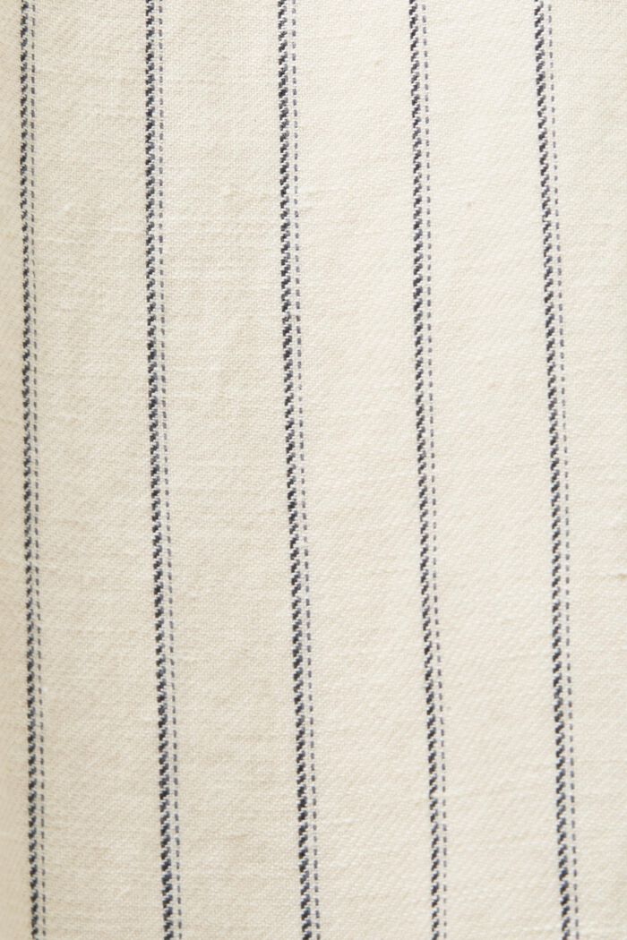 Pantalón culotte con lazada, mezcla de algodón y lino, ICE, detail image number 6