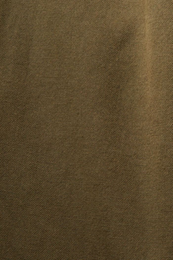 Pantalón cargo en mezcla de tejidos con TENCEL™, KHAKI GREEN, detail image number 5
