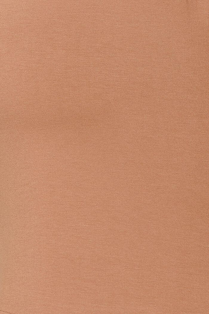 Camiseta de manga larga con función de lactancia, LENZING™ ECOVERO™, TOFFEE BROWN, detail image number 4