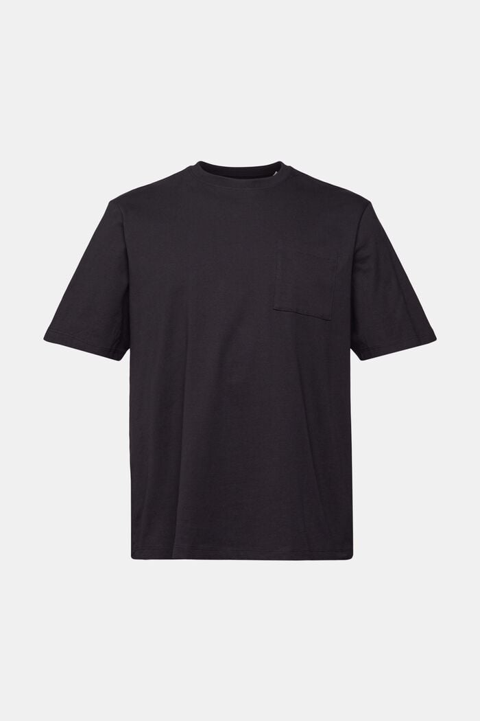 Camiseta de tejido jersey, 100% algodón, BLACK, detail image number 6