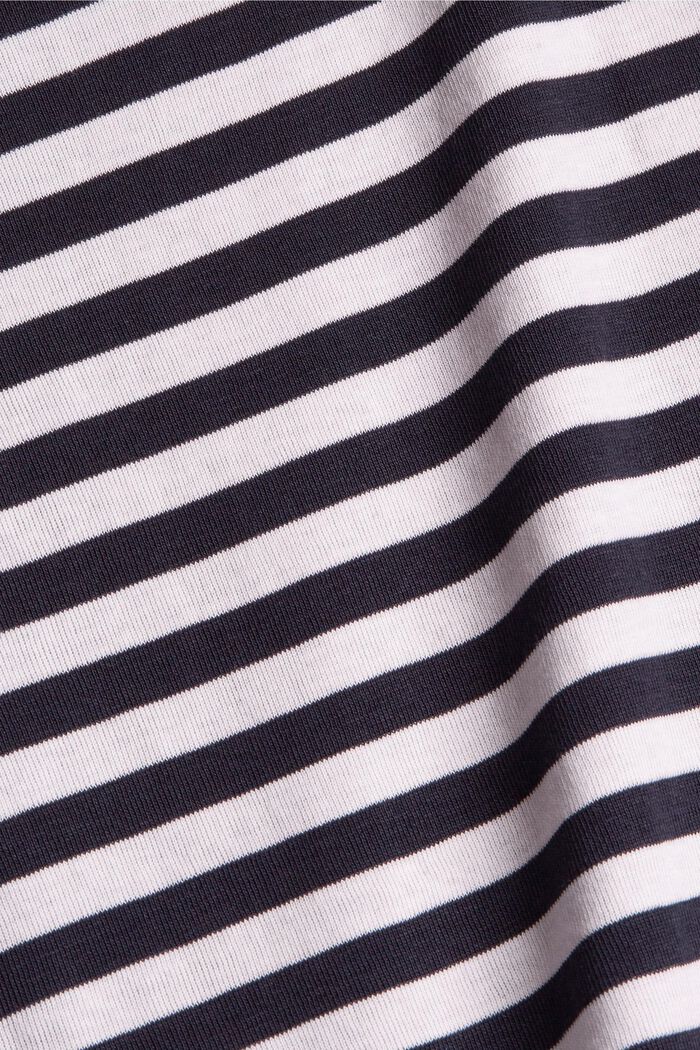 Camiseta con escote cuadrado, algodón ecológico, NAVY, detail image number 1