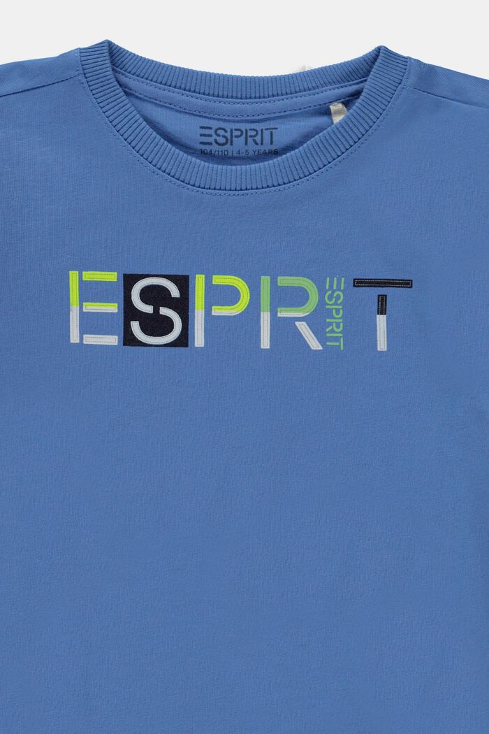 Pack de 2 camisetas con logotipo estampado, LIGHT BLUE, detail image number 2