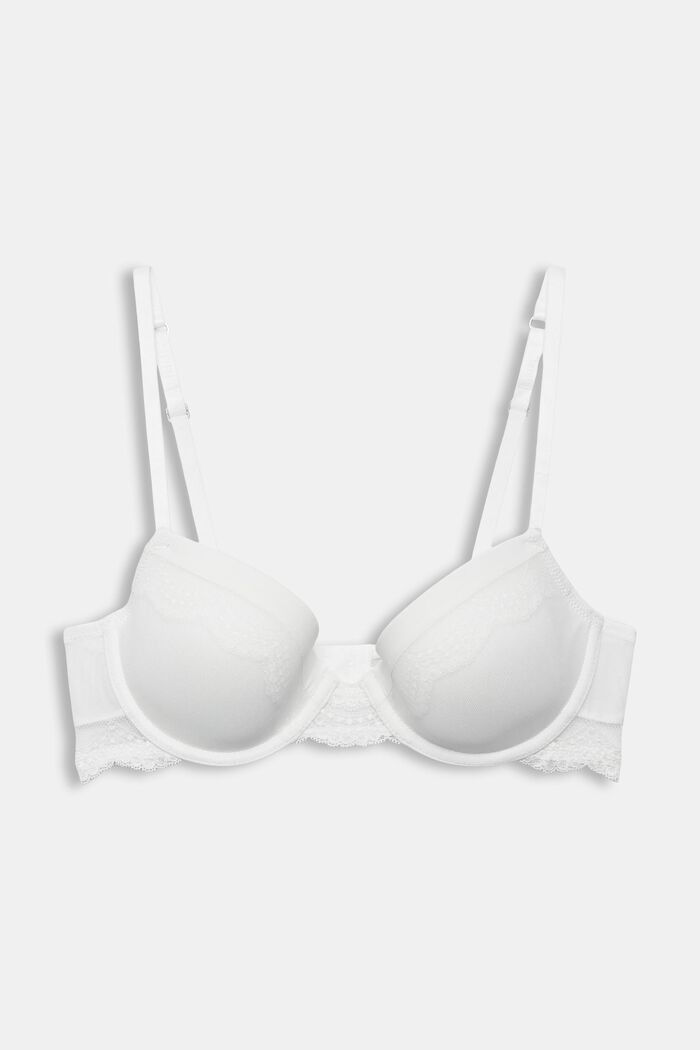 Bras with wire, OFF WHITE, detail image number 4