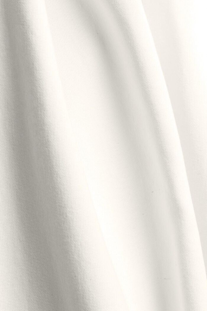 Pantalón de felpa muy suave con algodón ecológico, OFF WHITE, detail image number 4
