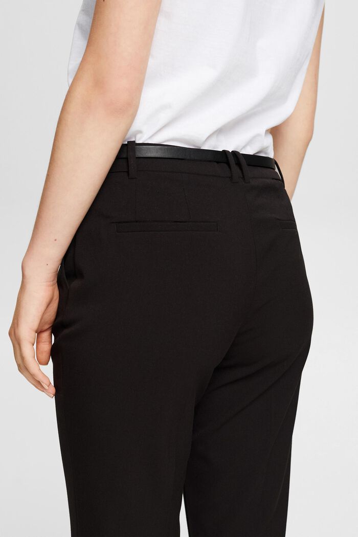 Pantalones PURE BUSINESS mix & match, BLACK, detail image number 4