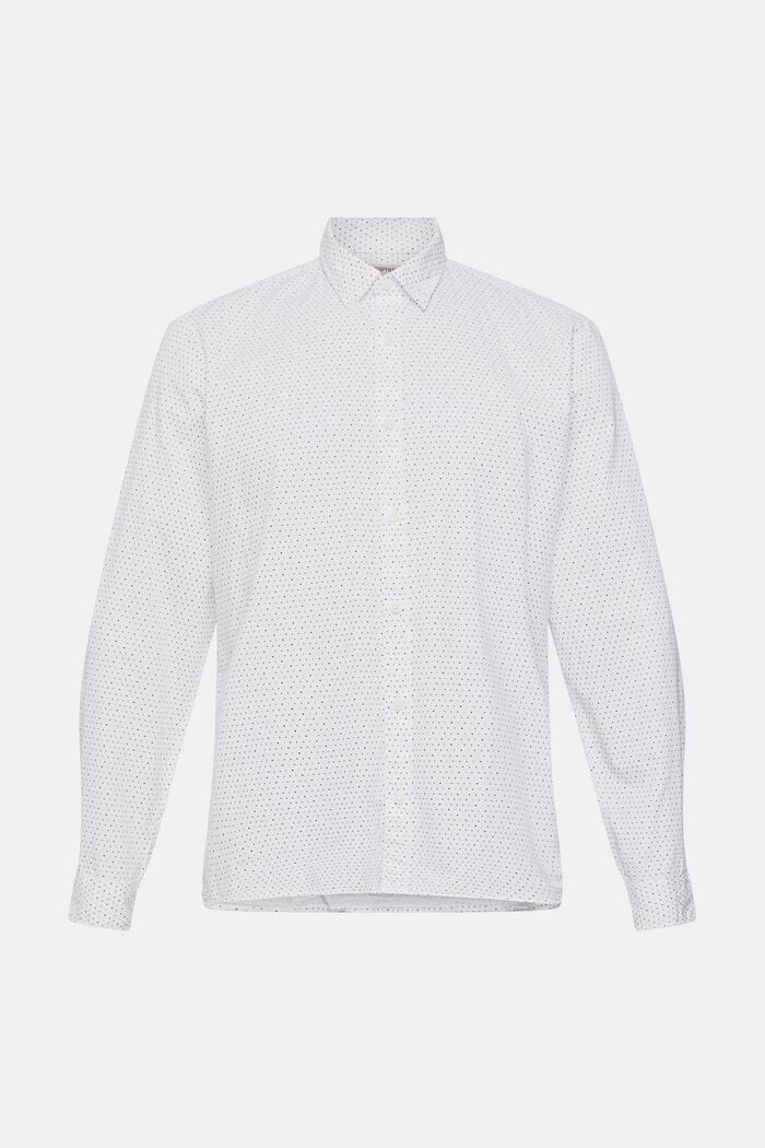 Camisa estampada de algodón sostenible, LIGHT BLUE, detail image number 6
