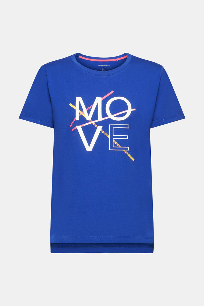Camiseta deportiva de algodón, BRIGHT BLUE, detail image number 7