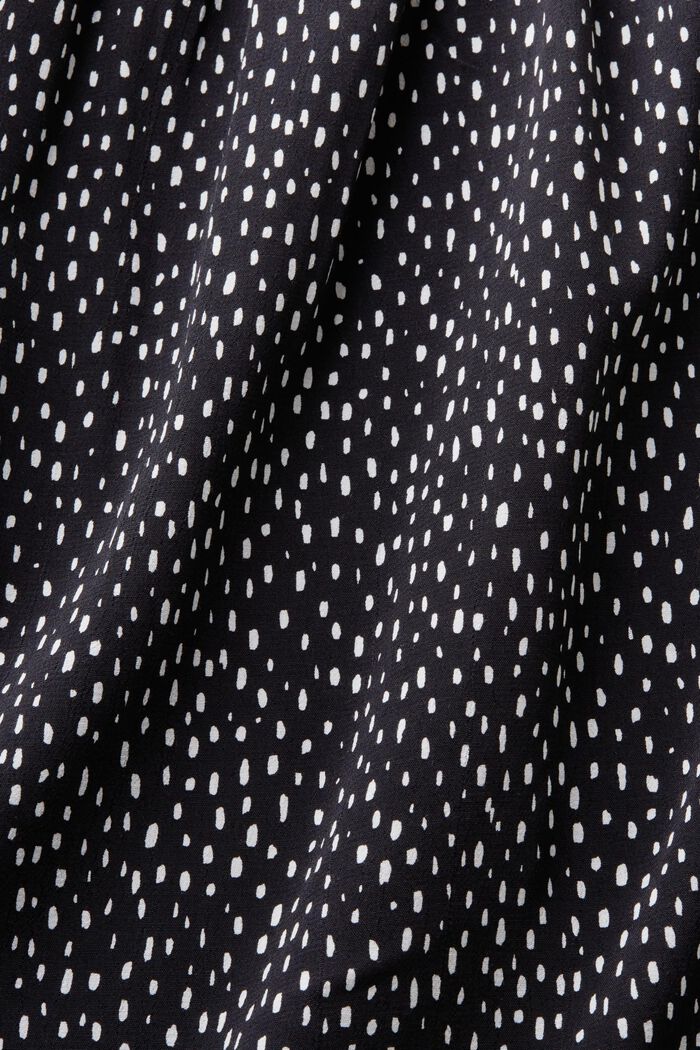 Vestido con estampado, LENZING™ ECOVERO™, BLACK, detail image number 5