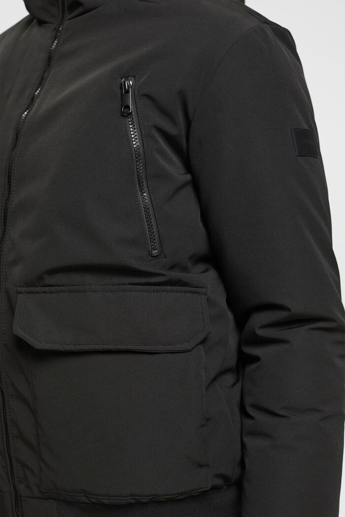 Chaqueta con capucha, BLACK, detail image number 2