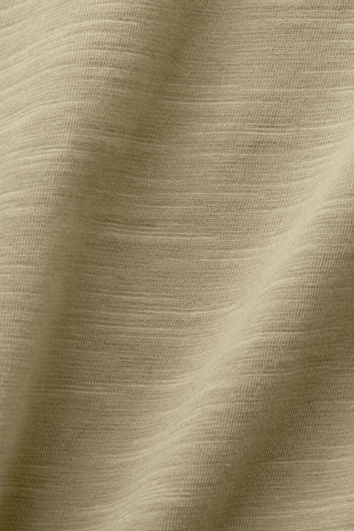 Polo de punto, 100% algodón, LIGHT KHAKI, detail image number 4