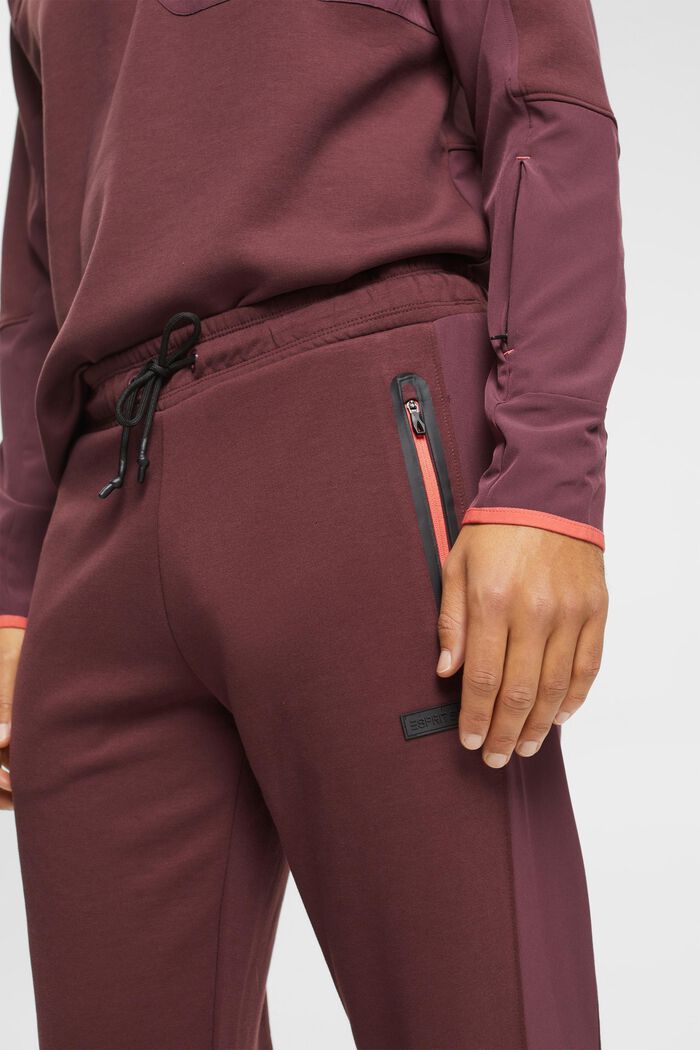 Pantalón deportivo, LENZING™ ECOVERO™, BORDEAUX RED, detail image number 2