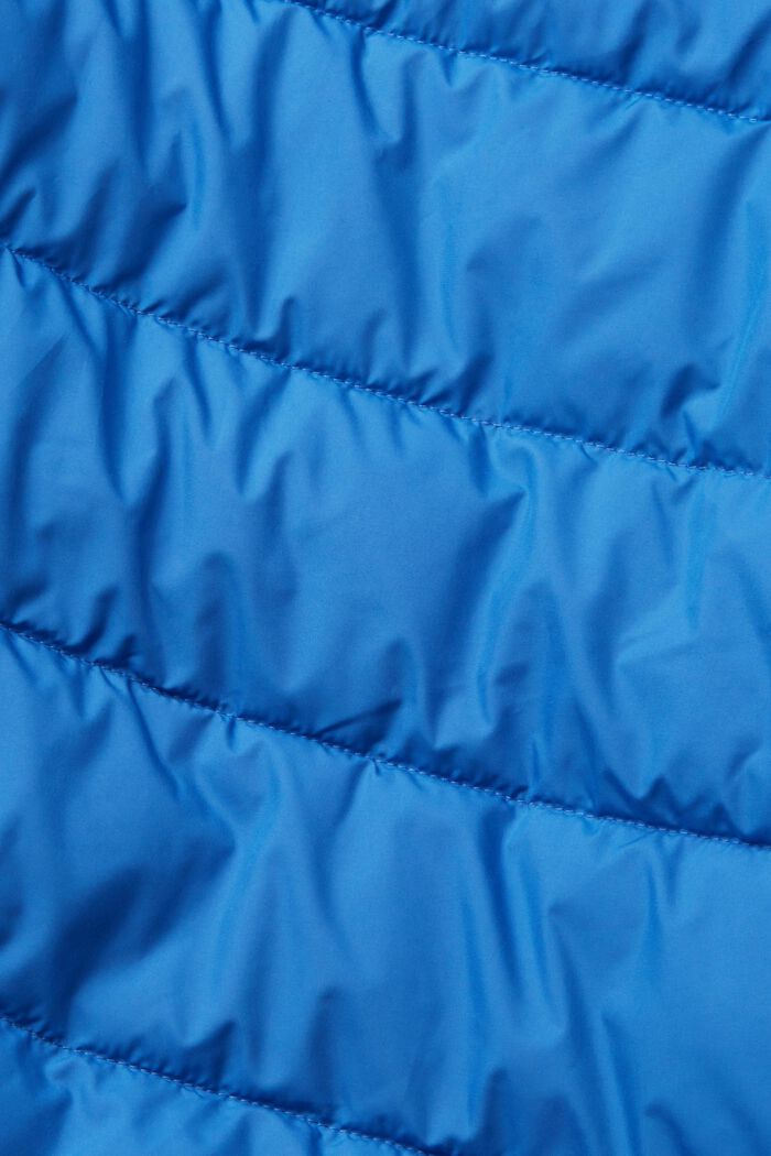 Abrigo acolchado con forro en contraste, BLUE, detail image number 1