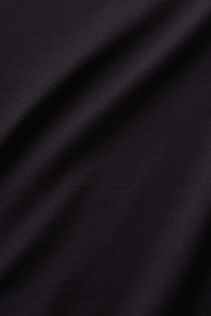 Camiseta con cuello barco, BLACK, detail image number 5