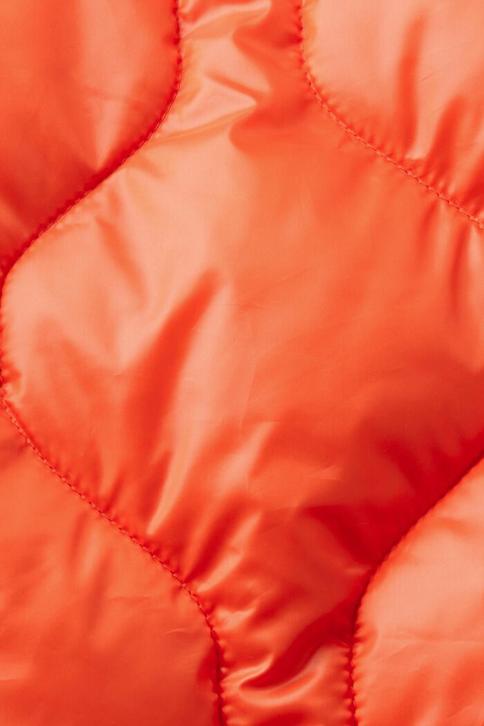 Chaqueta acolchada con capucha, ORANGE RED, detail image number 5