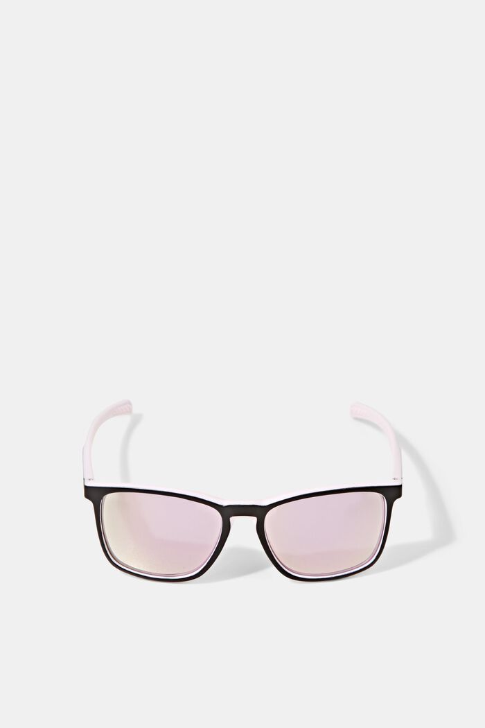 Gafas de sol deportivas con lentes de espejo, DEMI ROSE, detail image number 0