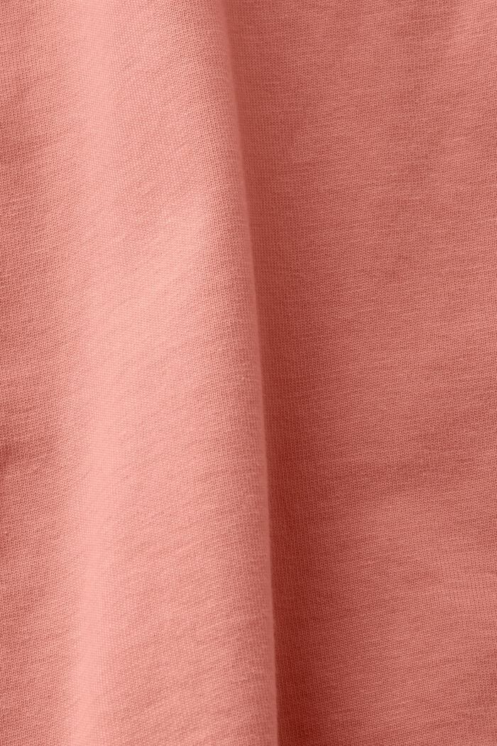 Camiseta estampada de algodón ecológico, PINK, detail image number 4
