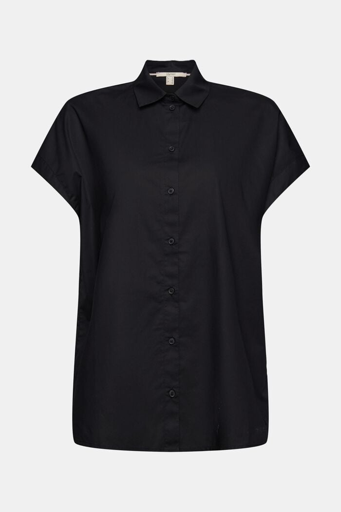 Camisa en 100 % algodón, BLACK, detail image number 5