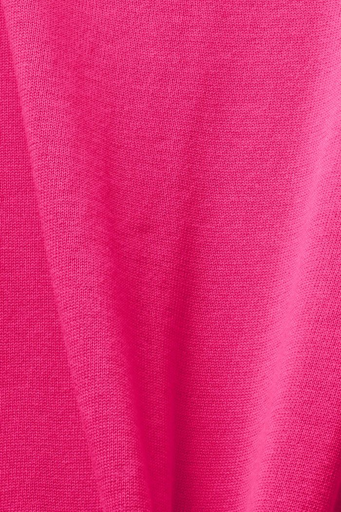 Cárdigan abierto, PINK FUCHSIA, detail image number 4