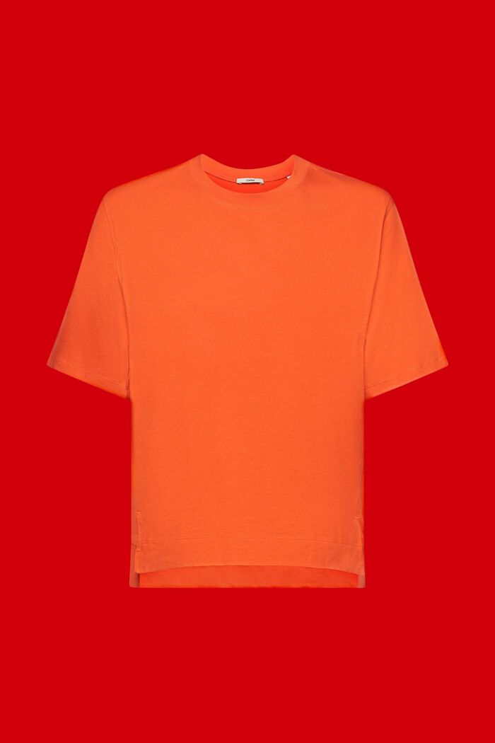 Camiseta de algodón, ORANGE RED, detail image number 6
