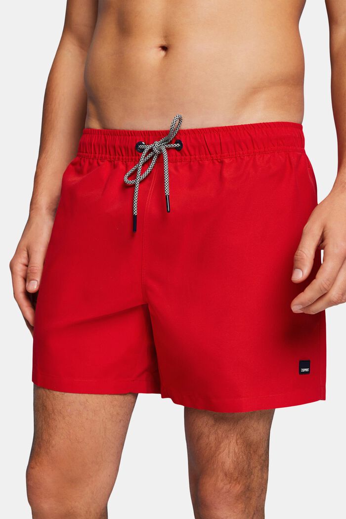 Braguitas de bikini con cintura elástica, ORANGE RED, detail image number 2