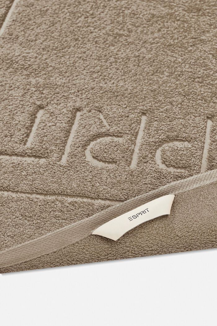 Alfombrilla de baño en tejido rizo confeccionado en 100 % algodón, MOCCA, detail image number 1