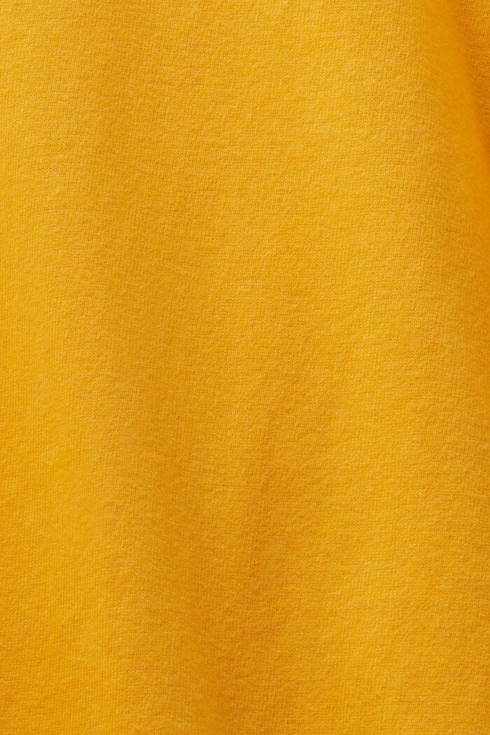 Camiseta de manga larga con cuello redondo, GOLDEN ORANGE, detail image number 6