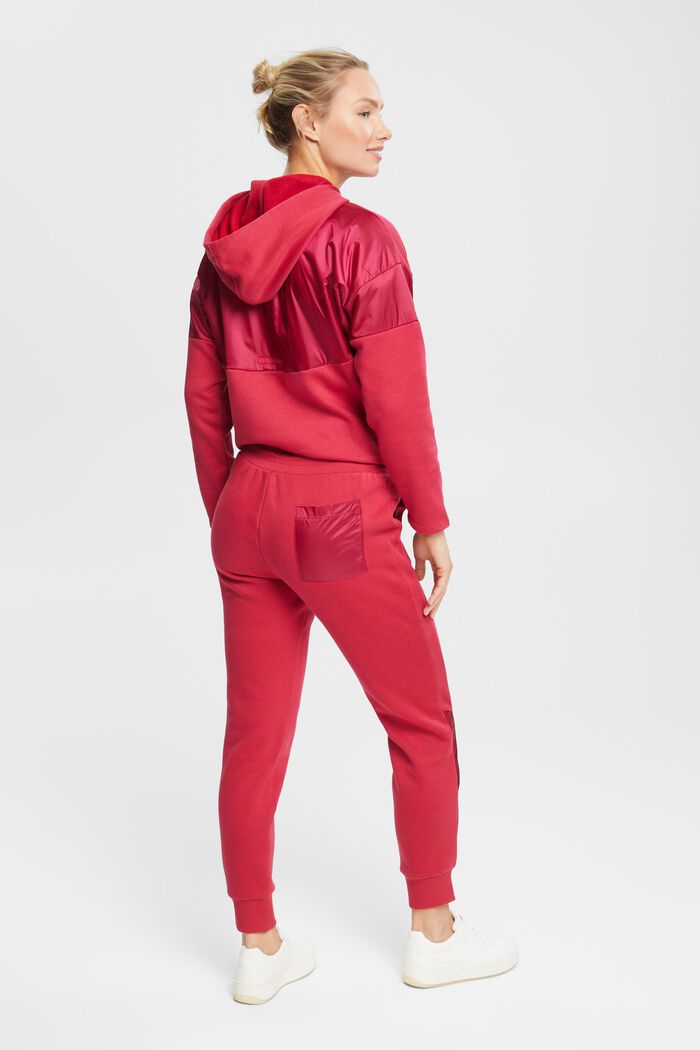 Pantalones de felpa con bolsillo en la pierna, CHERRY RED, detail image number 3