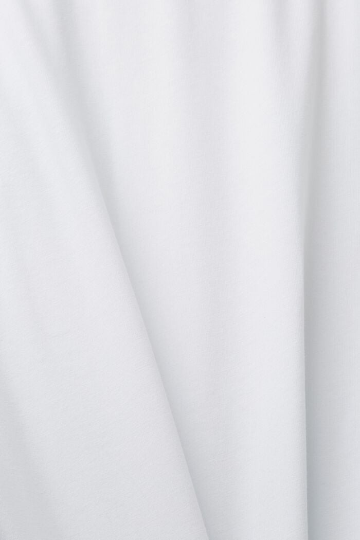 Camiseta de tejido jersey con estampado, 100% algodón, WHITE, detail image number 4