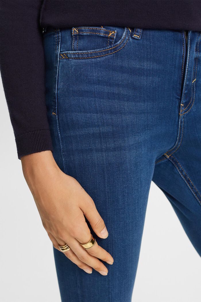 Jeans high-rise skinny, BLUE MEDIUM WASHED, detail image number 1