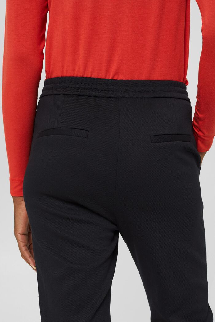 Reciclado: pantalón jogging con cintura elástica, BLACK, detail image number 5
