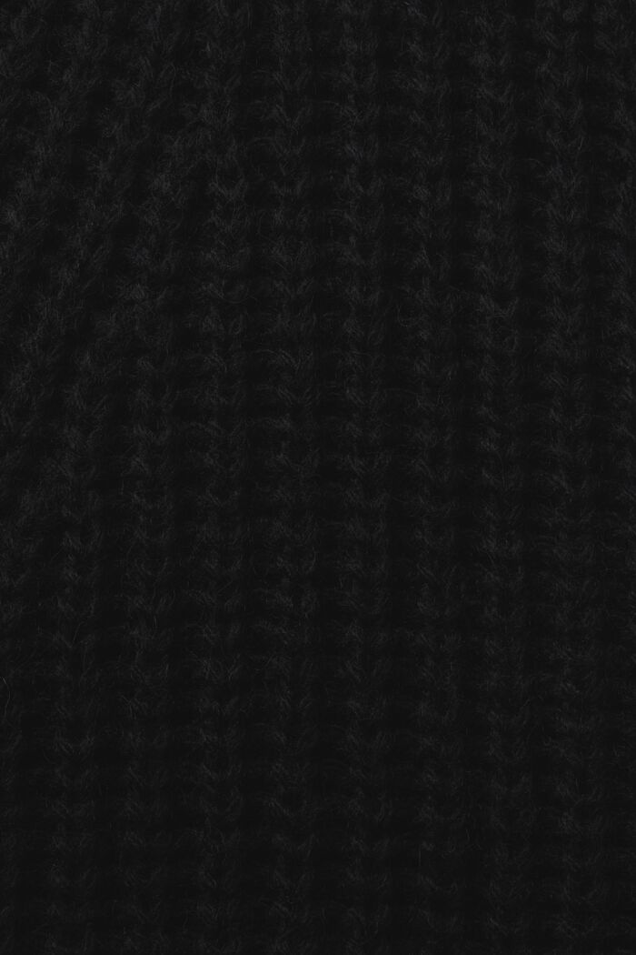 Jersey de punto acanalado, BLACK, detail image number 5