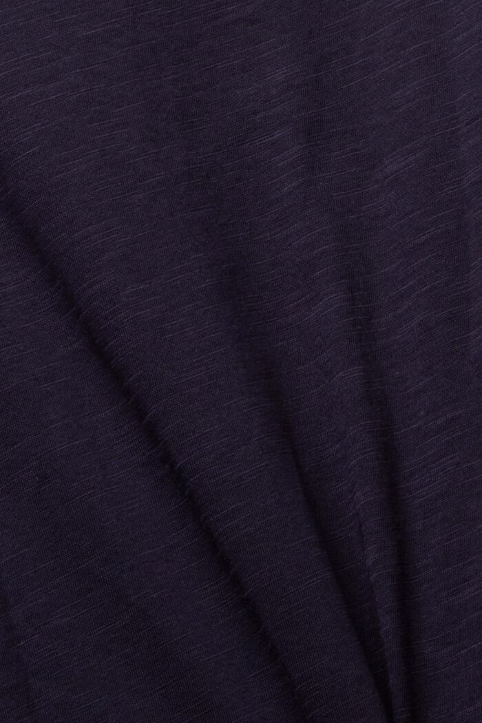 Camiseta con escote en pico, NAVY, detail image number 5