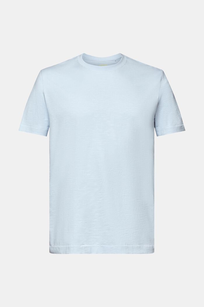 Camiseta con textura flameada, LIGHT BLUE, detail image number 6