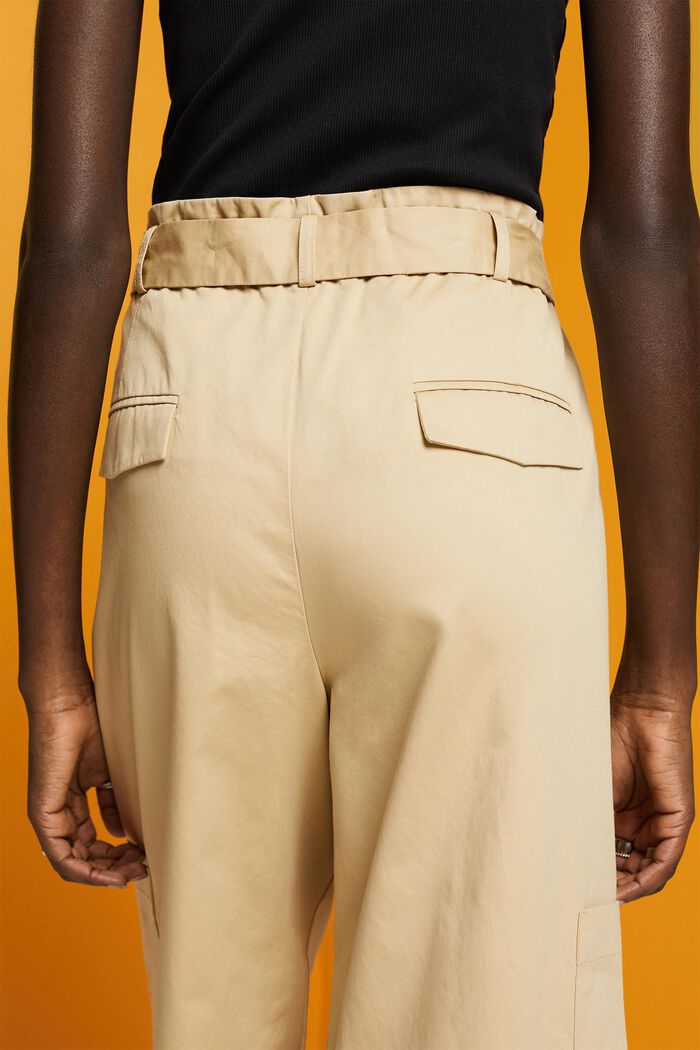 Pantalones cargo de pernera amplia, SAND, detail image number 2