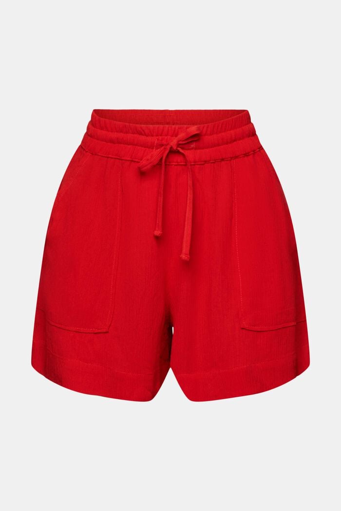 Shorts playeros arrugados, DARK RED, detail image number 6