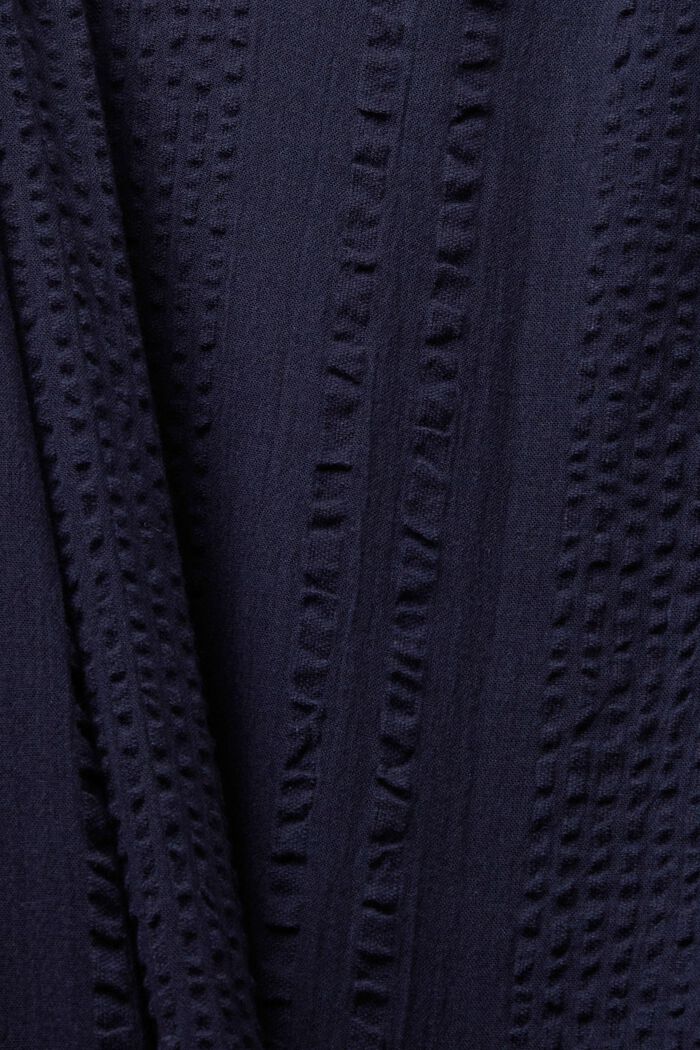 Blusa de algodón, NAVY, detail image number 5
